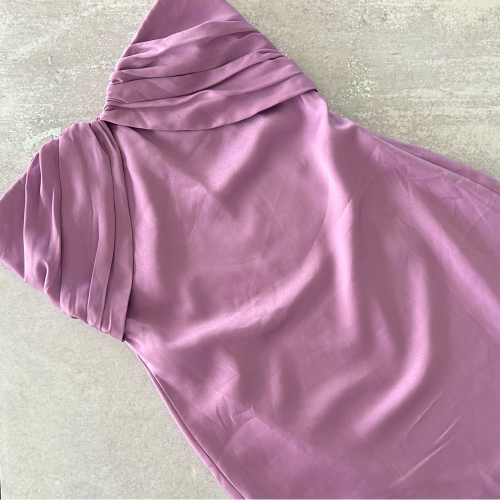 PRINCESS POLLY Irena Strapless Mini Dress, Purple US 2 XS NWOT - Picture 5 of 12